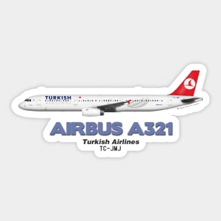 Airbus A321 - Turkish Airlines Sticker